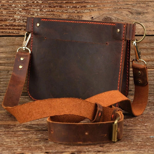 Handmade 100% Genuine Calfskin Shoulder Bag 20mx13cmx4cm SPF-C-001