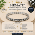 Hematite Certified Natural Stone Bracelet SPF-A-024