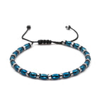 Hematite Macrome Certified Natural Stone Bracelet SPF-A-026