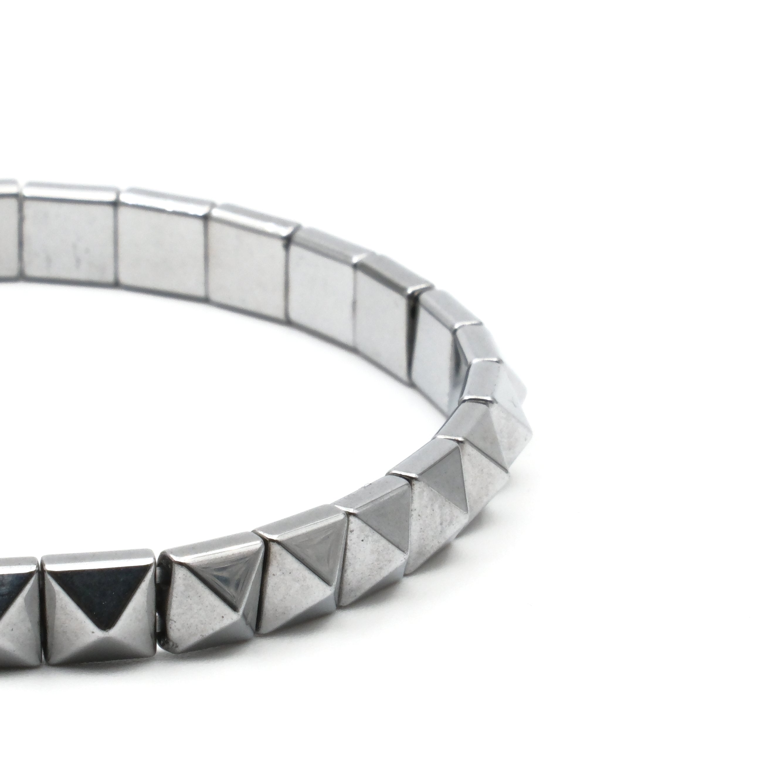 Hematit Sertifikalı Doğal Taş Bileklik SPF-A-024