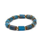 Apatite Hematite Certified Natural Stone Bracelet SPF-A-014