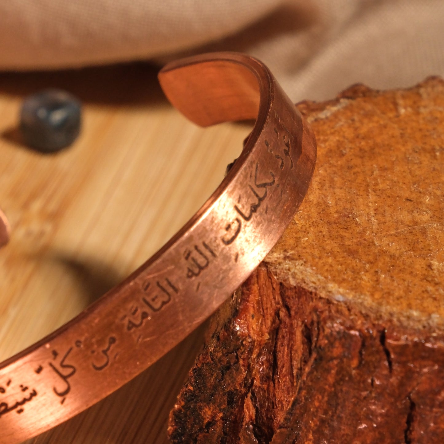 Handmade Motif Pure Copper Unisex Bracelet SPF-B-011