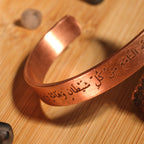 Handmade Motif Pure Copper Unisex Bracelet SPF-B-011