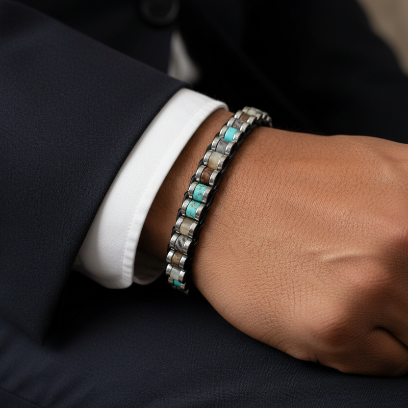 Çakra Sertifikalı Doğal Taş Bileklik SPF-A-099