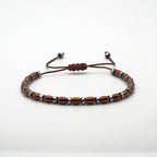 Hematite Macrame Certified Natural Stone Bracelet SPF-A-100