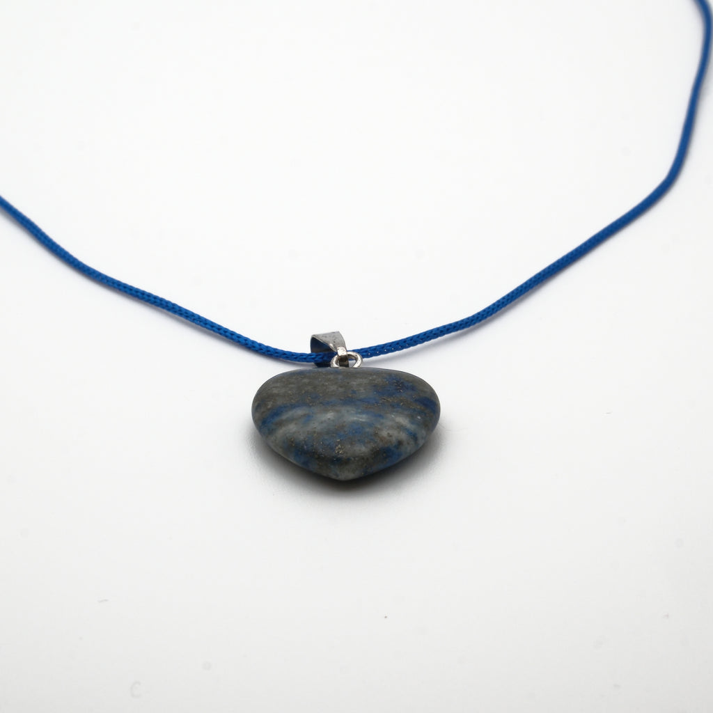 Lapis Lazuli Sertifikalı Doğal Taş Kolye SPF-A-109