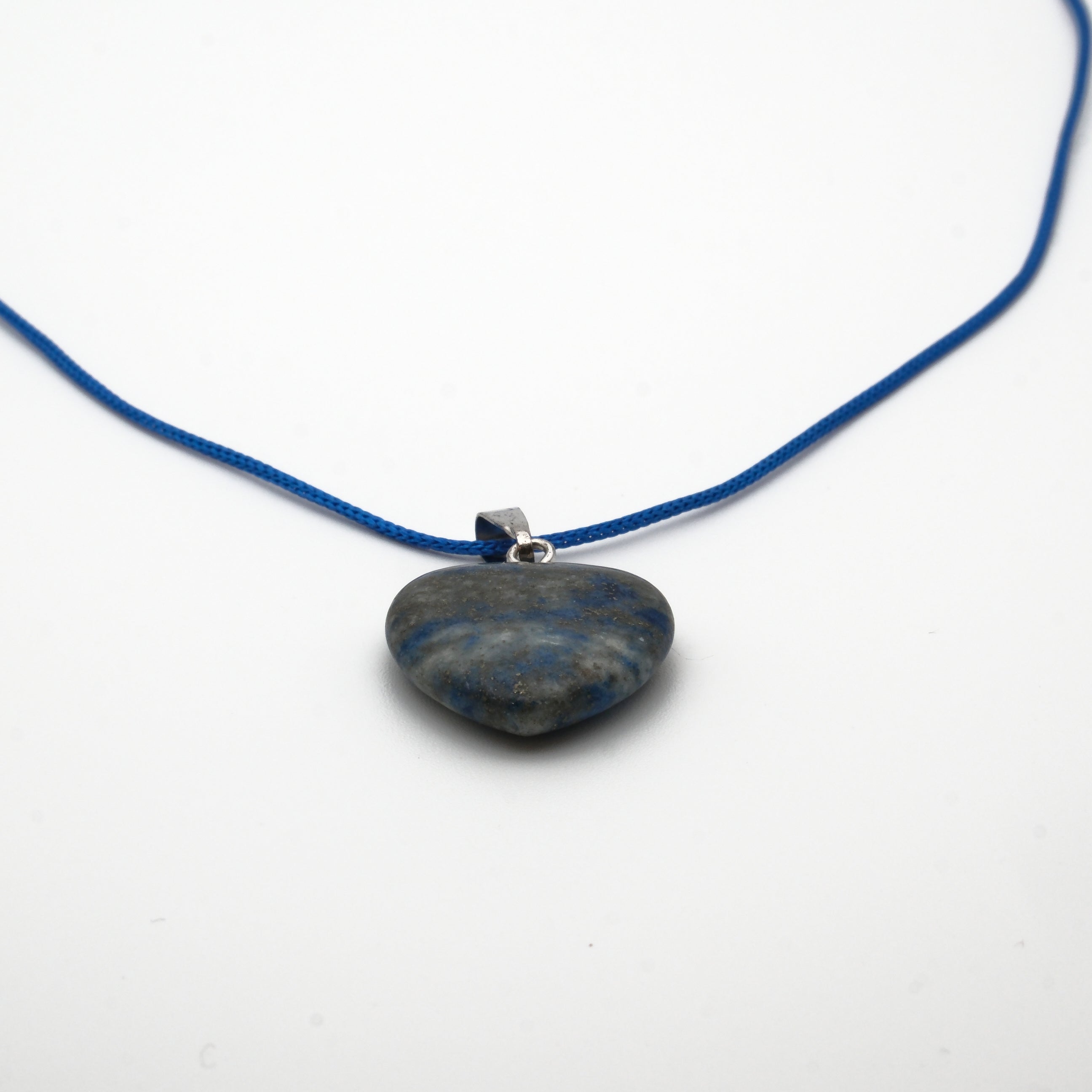 Lapis Lazuli Sertifikalı Doğal Taş Kolye SPF-A-109