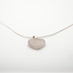 Pink Quartz Certified Natural Stone Necklace SPF-A-110