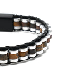 Tiger Eye and Hematite Certified Natural Stone Bracelet SPF-A-037