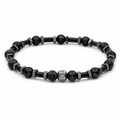 Gece — Shungite & Hematit Bileklik
