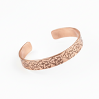 Handmade Motif Pure Copper Unisex Bracelet SPF-B-002