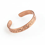Handmade Motif Pure Copper Unisex Bracelet SPF-B-004