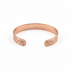 Handmade Motif Pure Copper Unisex Bracelet SPF-B-004
