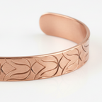 Handmade Motif Pure Copper Unisex Bracelet SPF-B-003