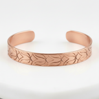 Handmade Motif Pure Copper Unisex Bracelet SPF-B-003