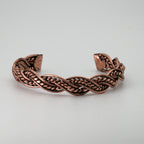 El Yapımı Motifli Saf Bakır Unisex Bileklik SPF-B-022