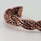 El Yapımı Motifli Saf Bakır Unisex Bileklik SPF-B-022