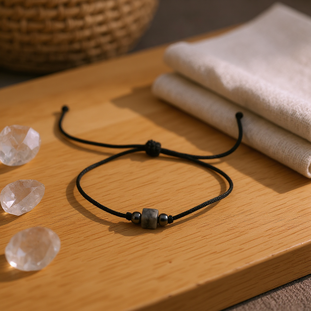 Küp Picasso Jasper Sertifikalı Doğal Taş Bileklik SPF-A-085