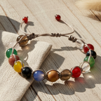 Lucky Certified Natural Stone Bracelet SPF-A-086